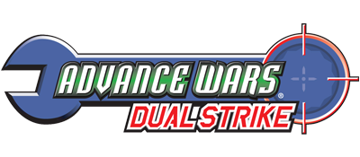 Advance Wars Dual Strike title screen for Nintendo DS
